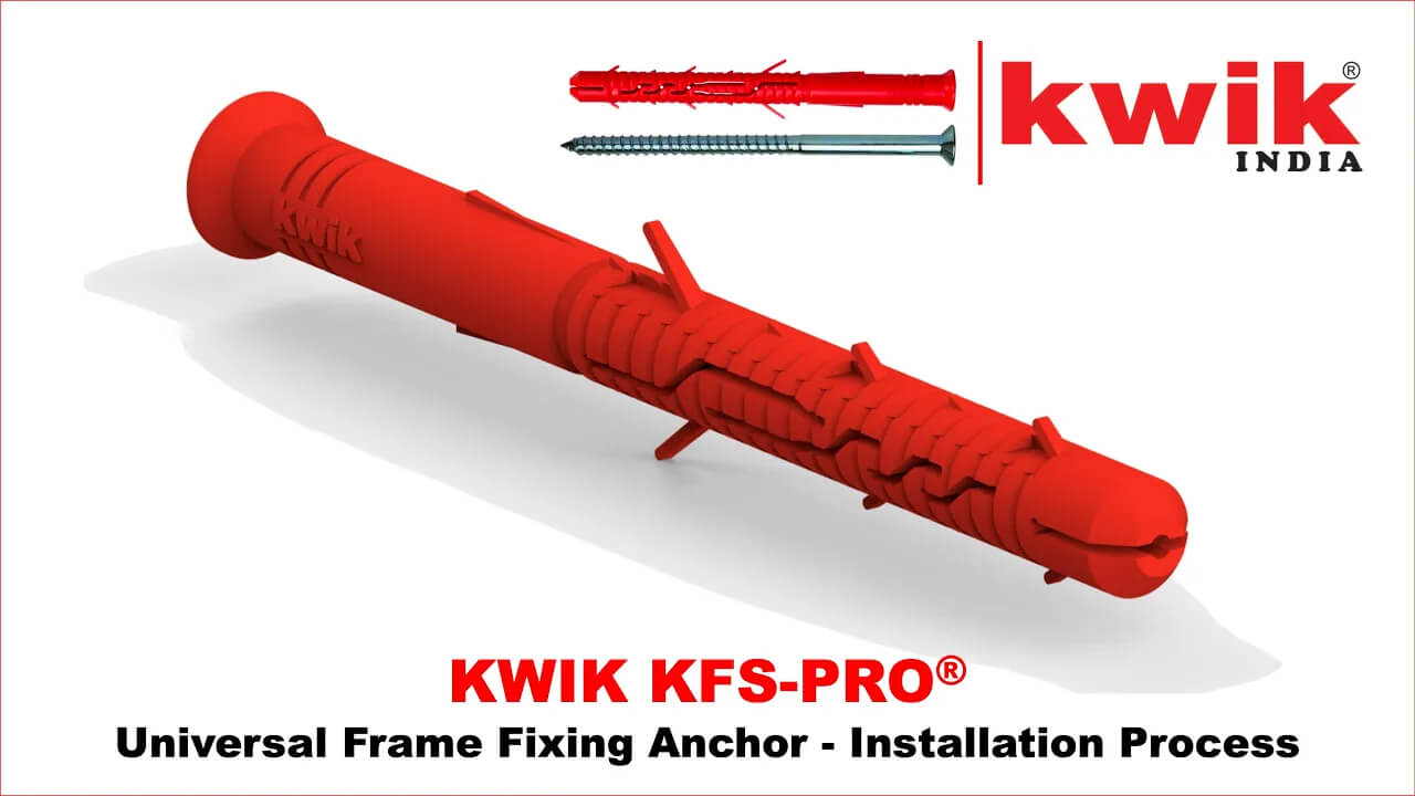 KWIK KFS-PRO - Nylon Anchor Installation Procedure