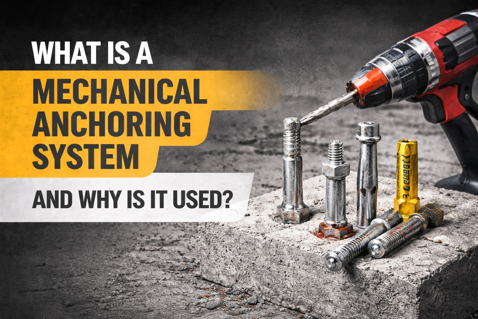 What is a Mechanical Anchoring System and Why is it Used?