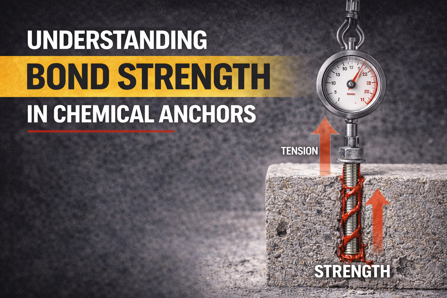 Understanding Bond Strength in Chemical Anchors